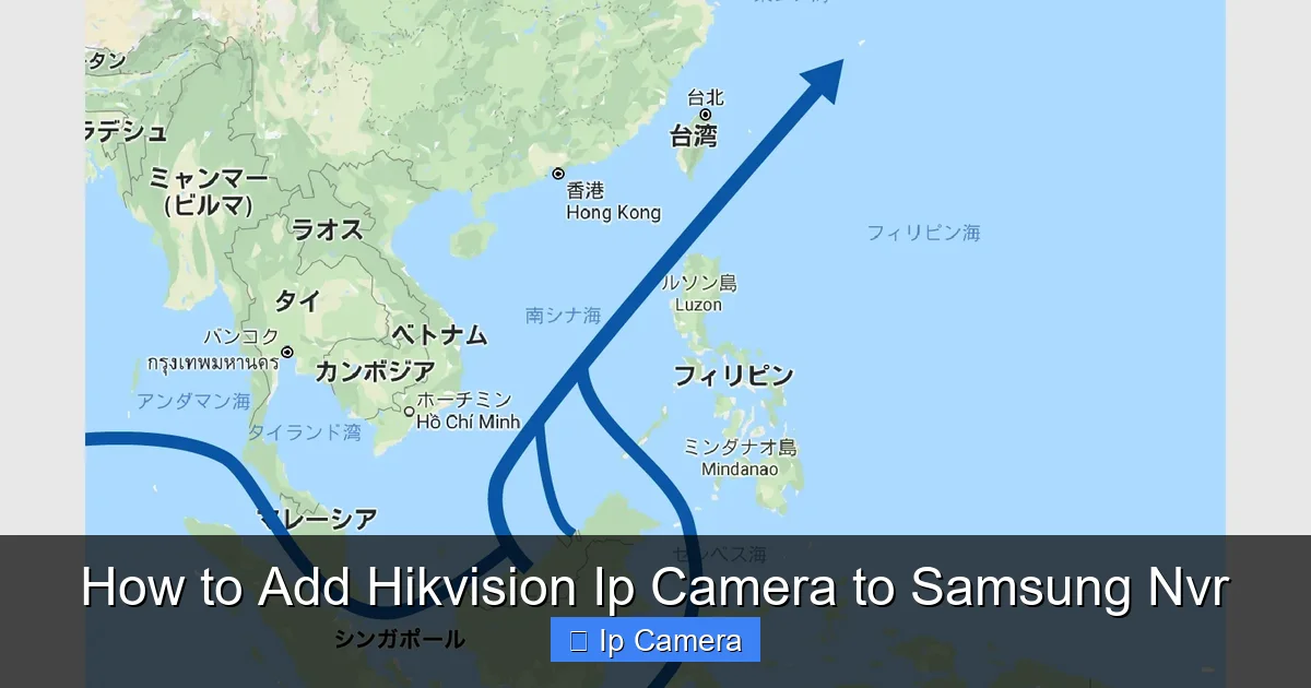 How to Add Hikvision Ip Camera to Samsung Nvr