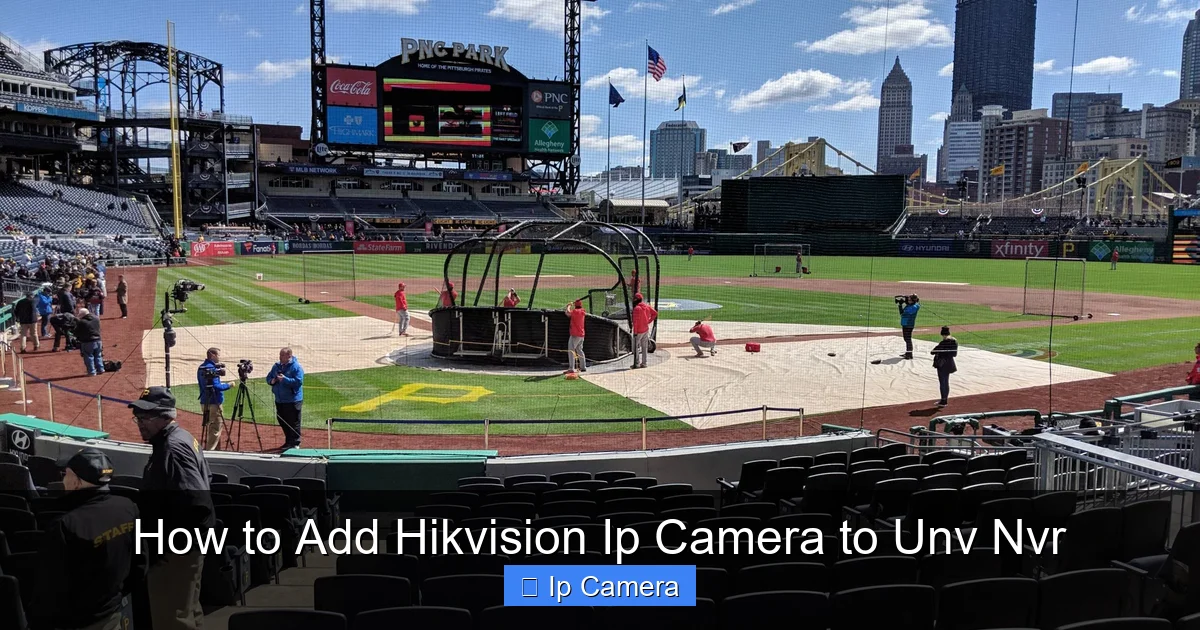 How to Add Hikvision Ip Camera to Unv Nvr