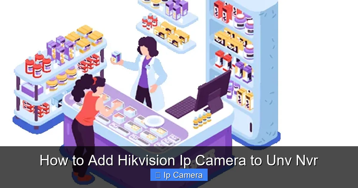How to Add Hikvision Ip Camera to Unv Nvr