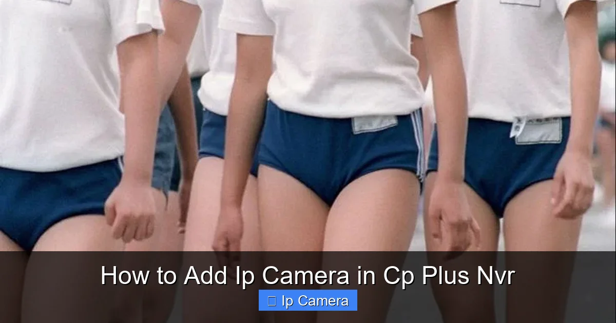 How to Add Ip Camera in Cp Plus Nvr