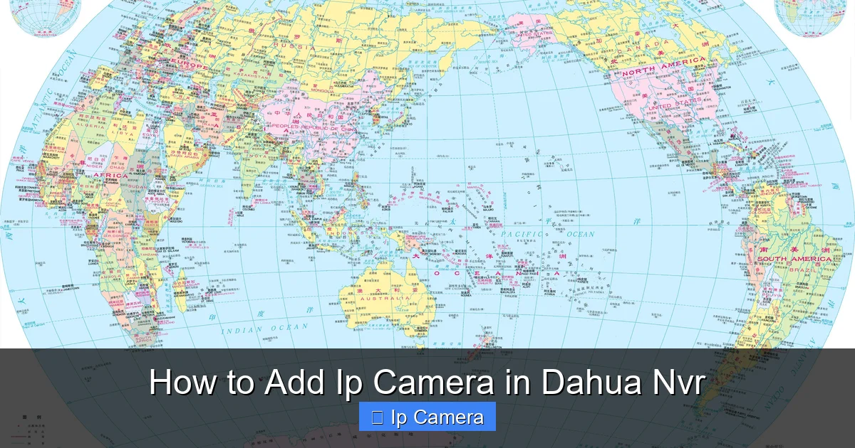 How to Add Ip Camera in Dahua Nvr