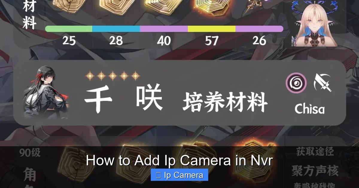 How to Add Ip Camera in Nvr