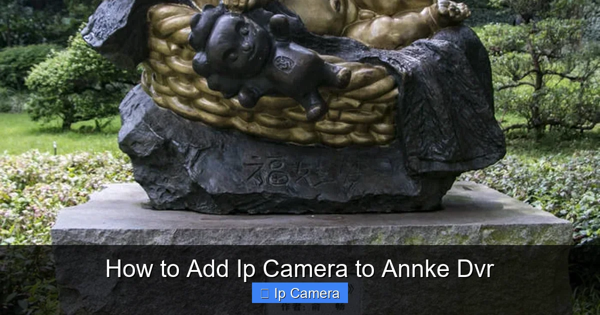 How to Add Ip Camera to Annke Dvr