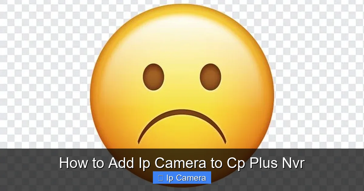 How to Add Ip Camera to Cp Plus Nvr