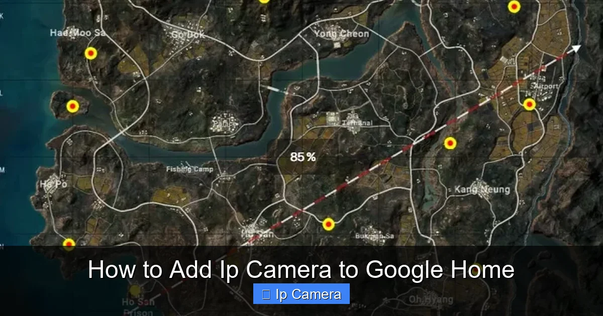 How to Add Ip Camera to Google Home