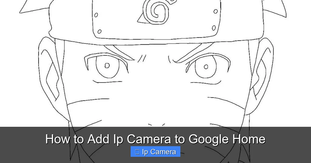 How to Add Ip Camera to Google Home