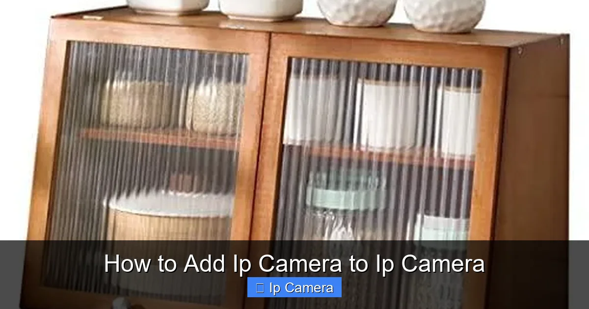 How to Add Ip Camera to Ip Camera