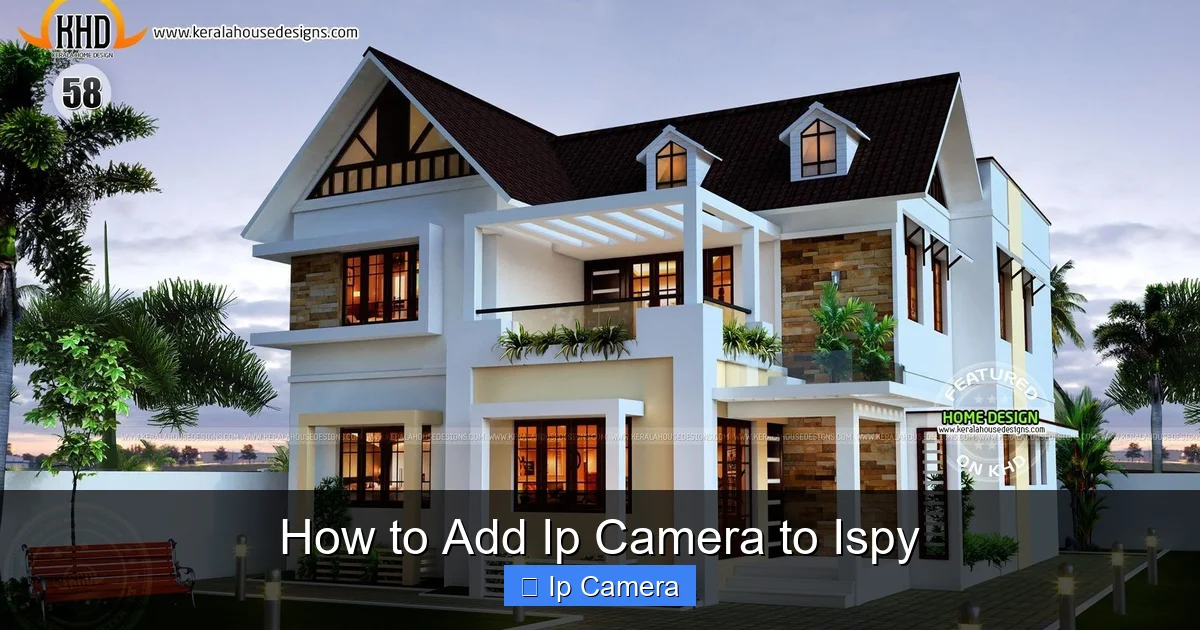 How to Add Ip Camera to Ispy