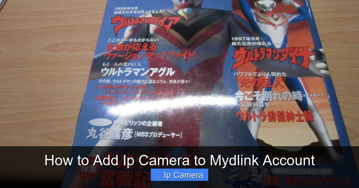 How to Add Ip Camera to Mydlink Account