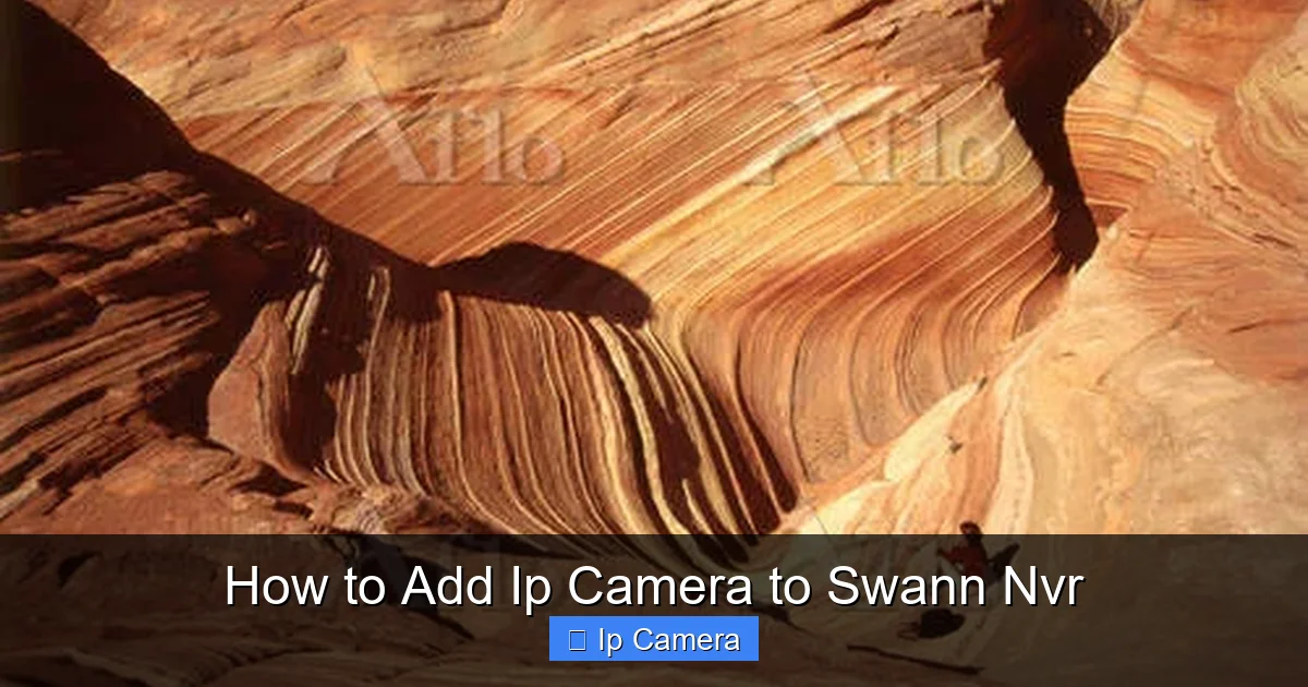 How to Add Ip Camera to Swann Nvr