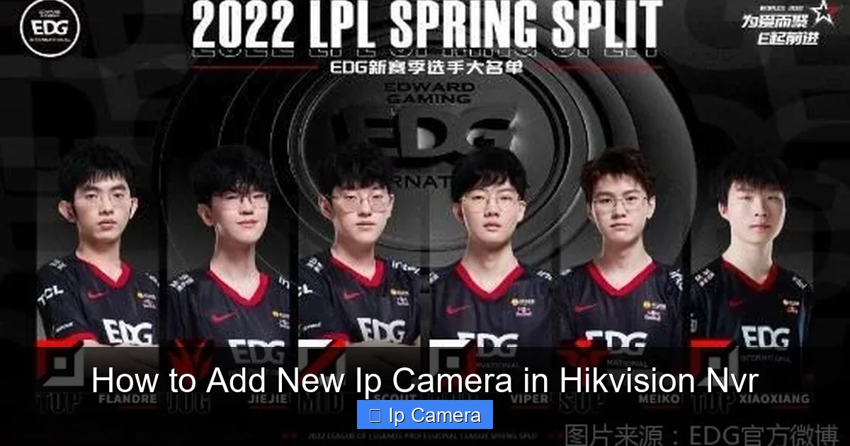 How to Add New Ip Camera in Hikvision Nvr