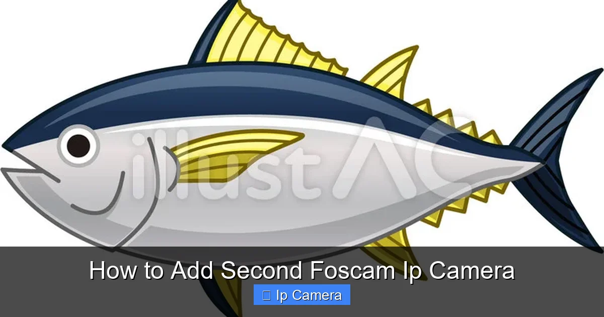 How to Add Second Foscam Ip Camera