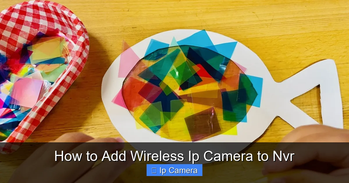 How to Add Wireless Ip Camera to Nvr