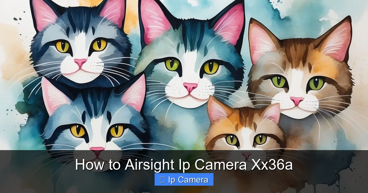 How to Airsight Ip Camera Xx36a