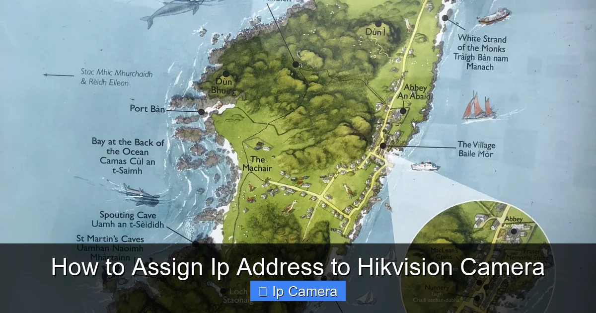 How to Assign Ip Address to Hikvision Camera