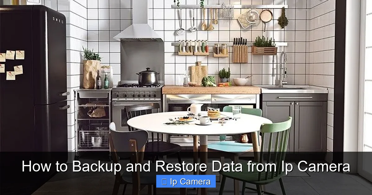 How to Backup and Restore Data from Ip Camera