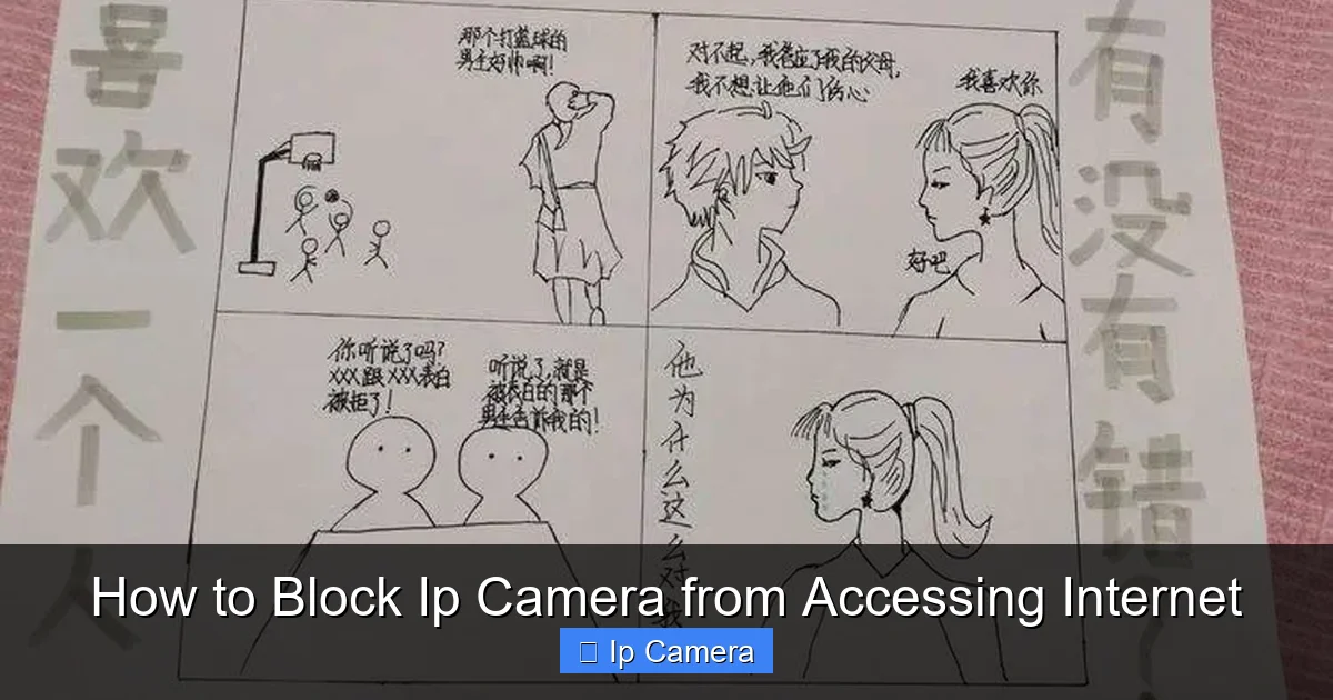 How to Block Ip Camera from Accessing Internet