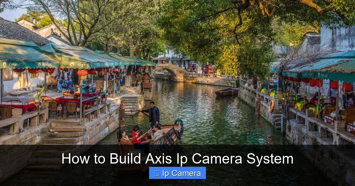 How to Build Axis Ip Camera System