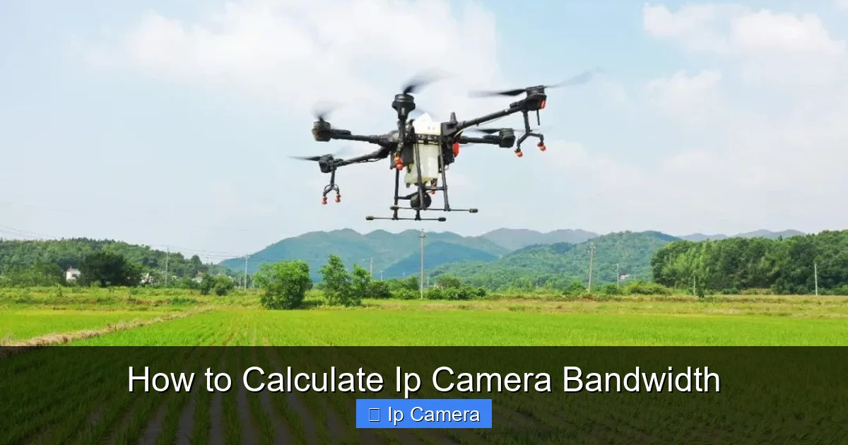 How to Calculate Ip Camera Bandwidth
