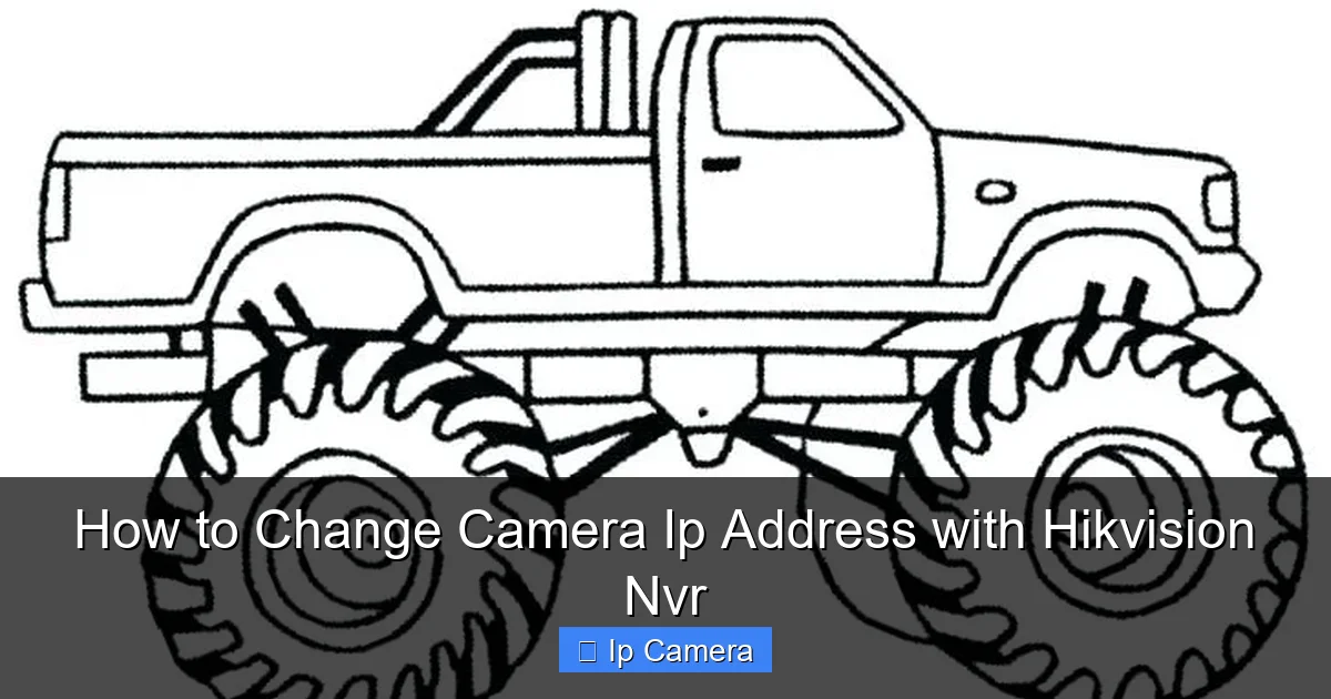 How to Change Camera Ip Address with Hikvision Nvr