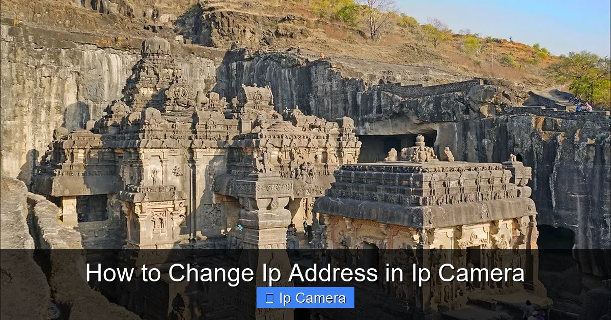 How to Change Ip Address in Ip Camera