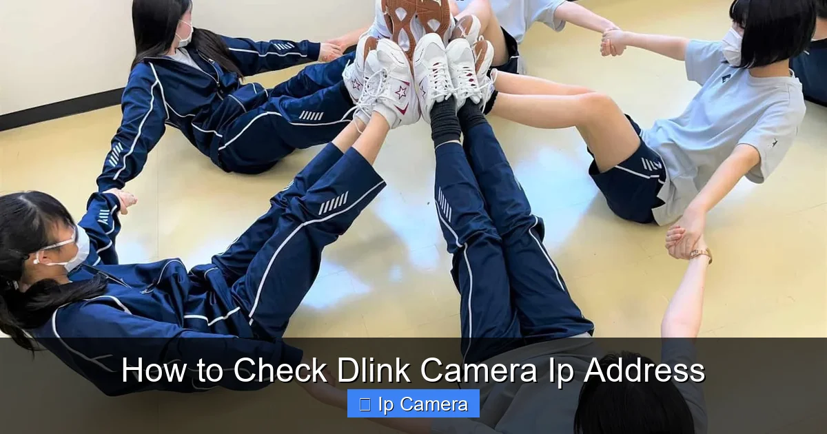 How to Check Dlink Camera Ip Address