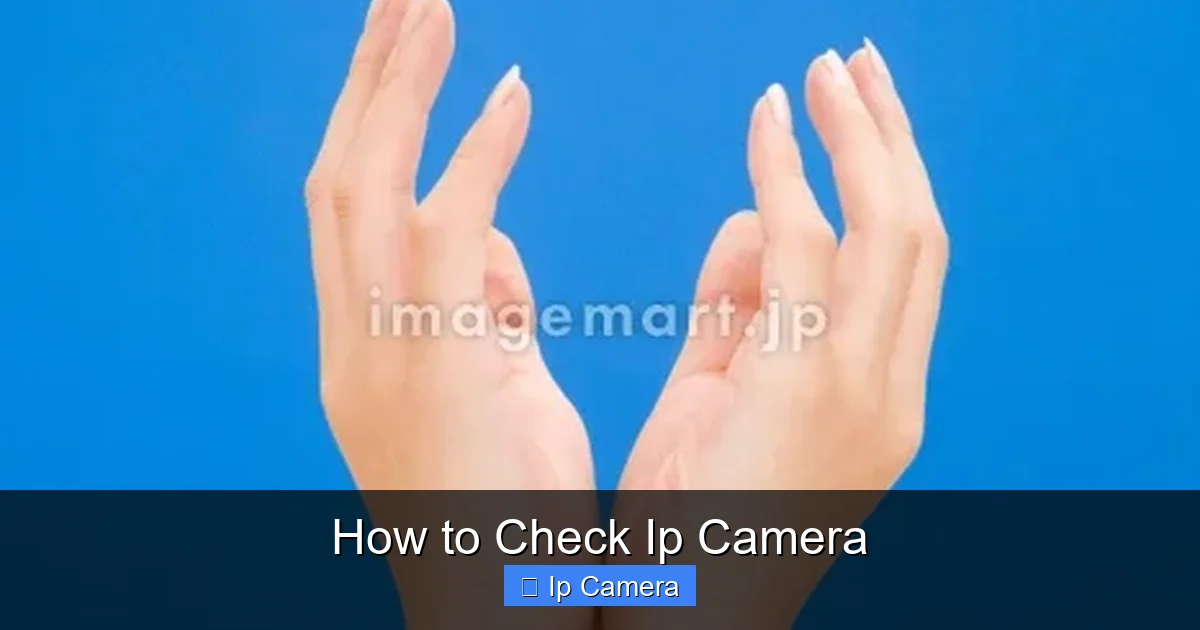 How to Check Ip Camera