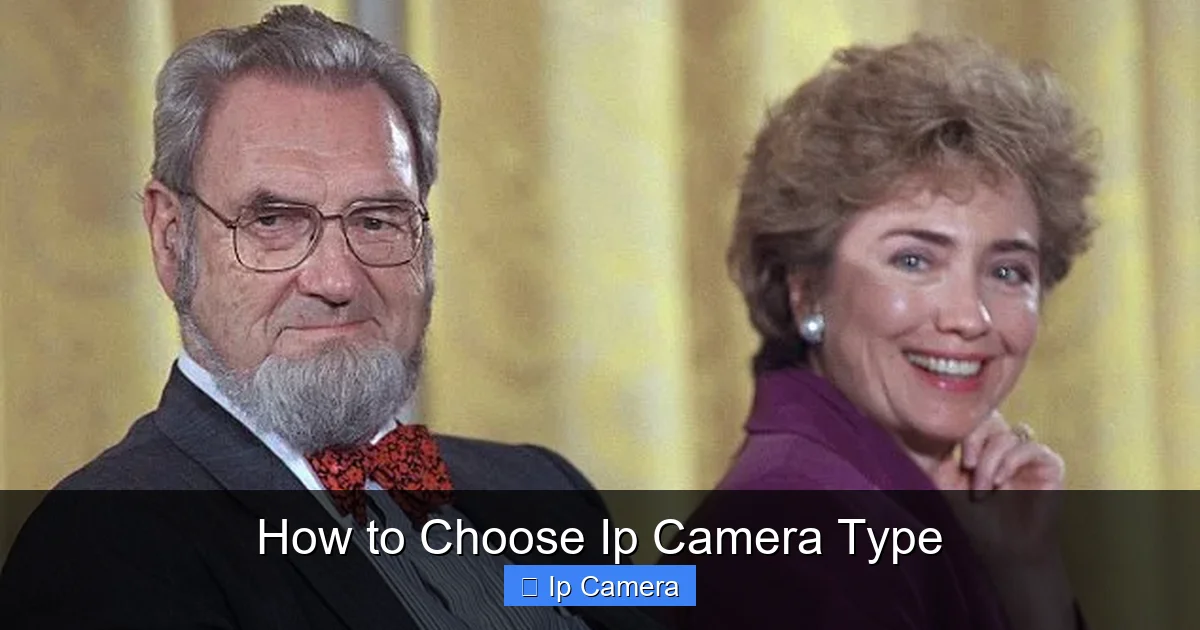 How to Choose Ip Camera Type