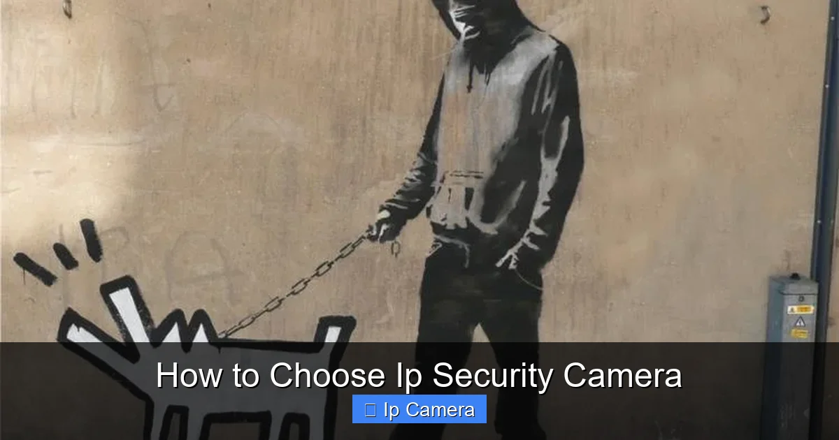 How to Choose Ip Security Camera