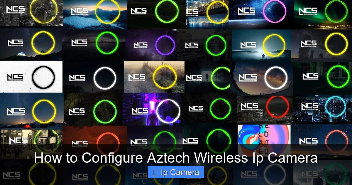 How to Configure Aztech Wireless Ip Camera