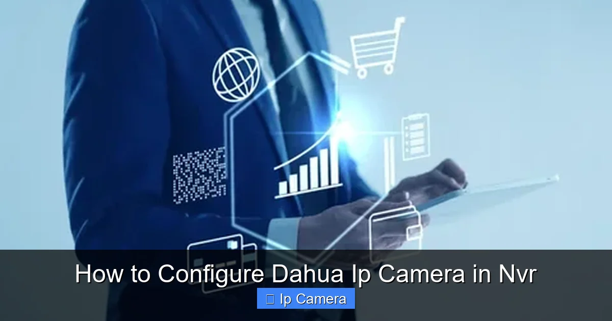 How to Configure Dahua Ip Camera in Nvr