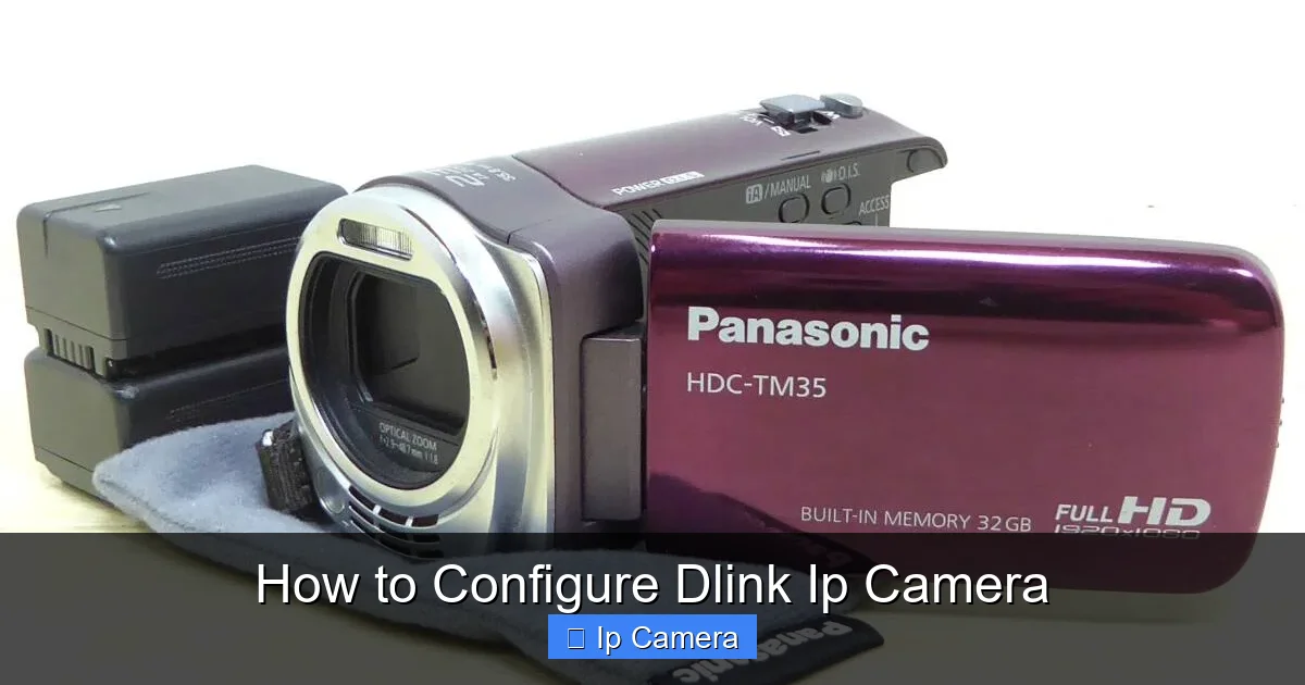 How to Configure Dlink Ip Camera