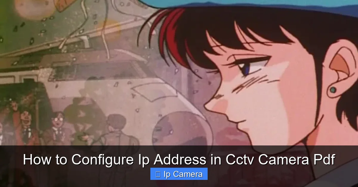 How to Configure Ip Address in Cctv Camera Pdf