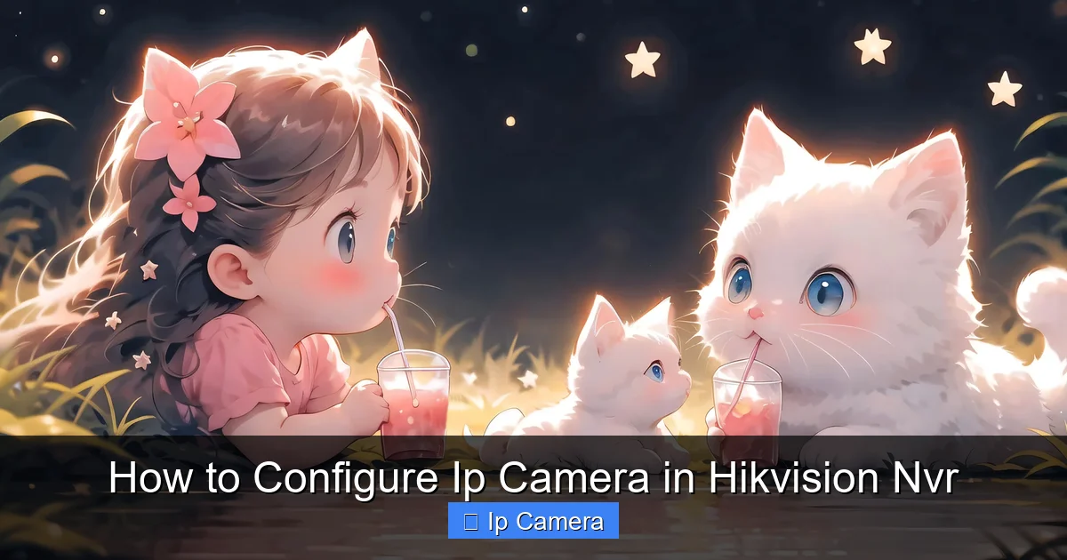 How to Configure Ip Camera in Hikvision Nvr