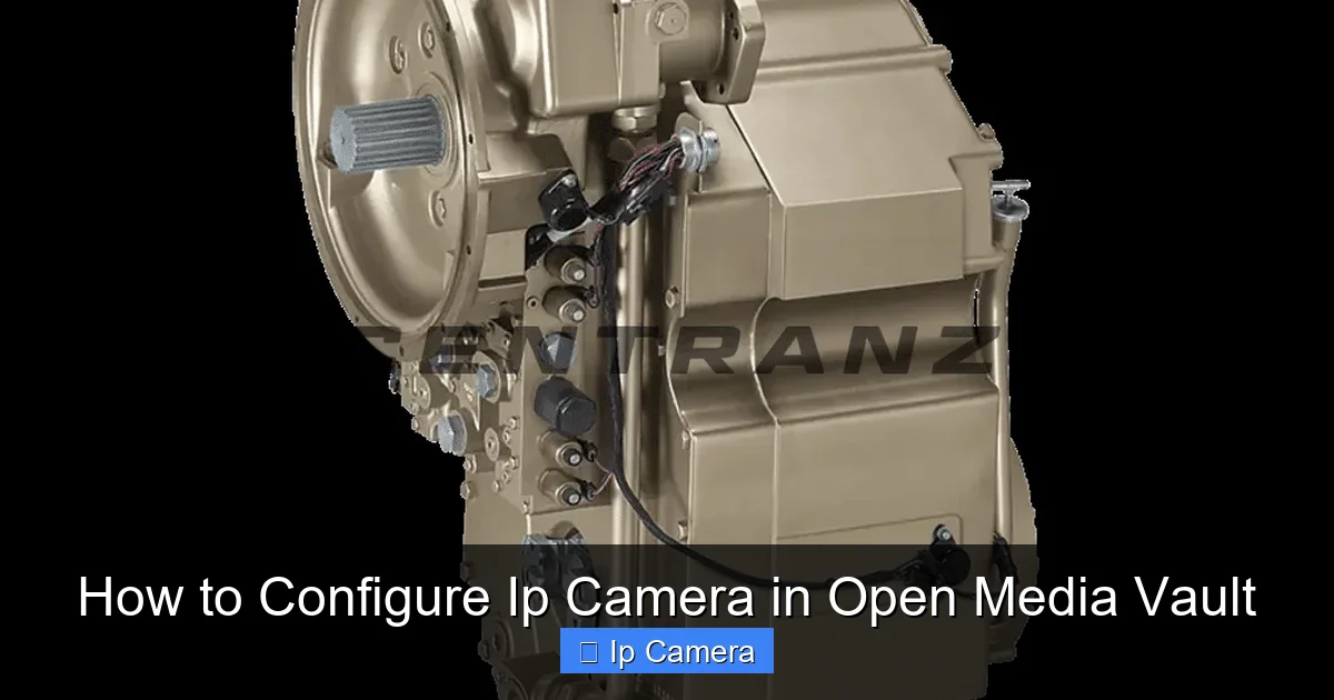 How to Configure Ip Camera in Open Media Vault