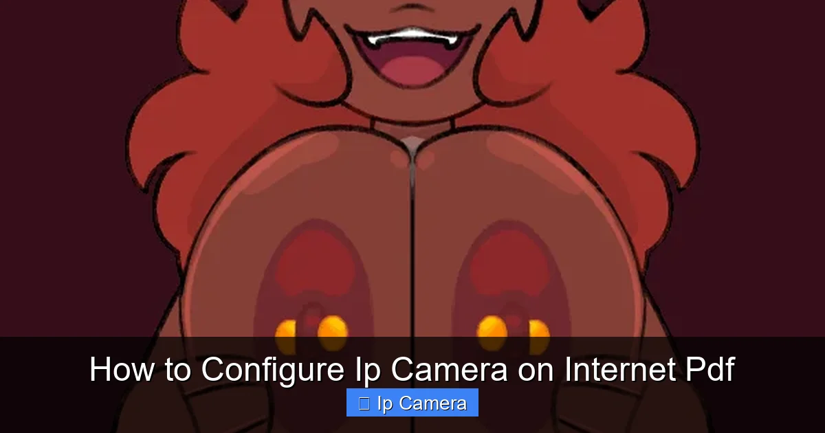 How to Configure Ip Camera on Internet Pdf