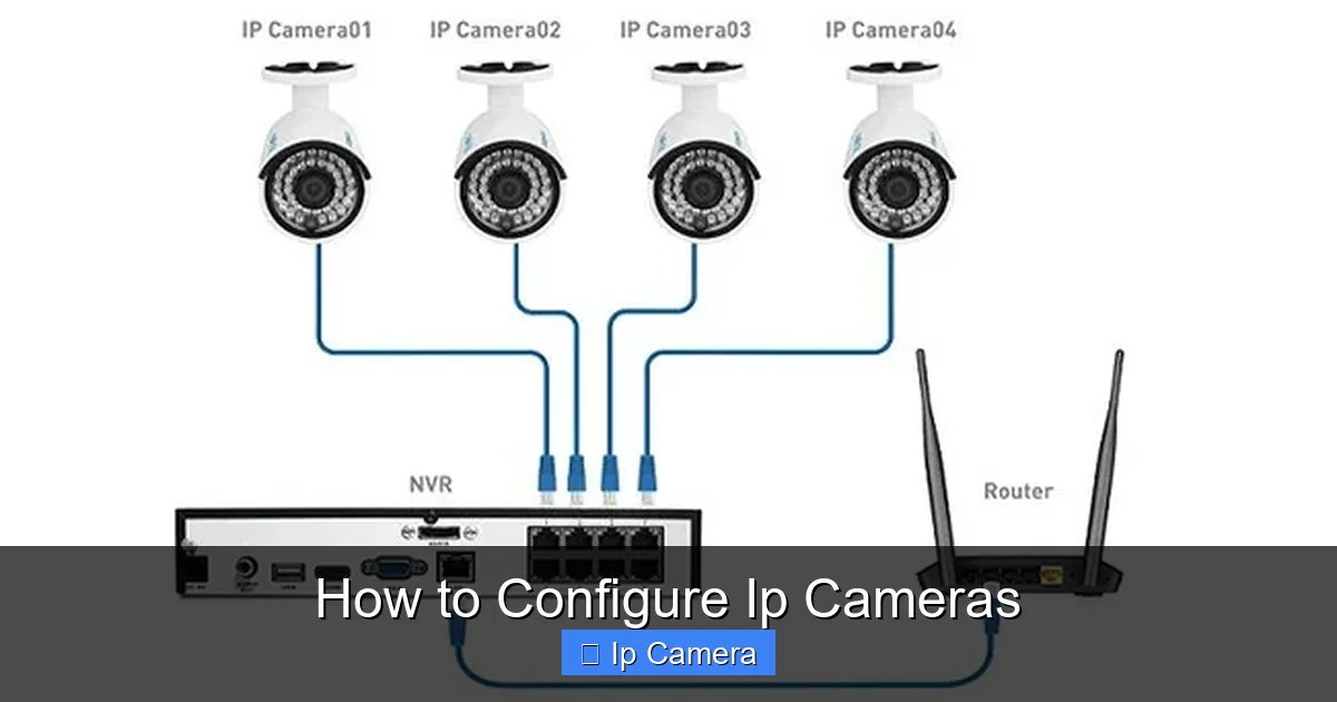 How to Configure Ip Cameras