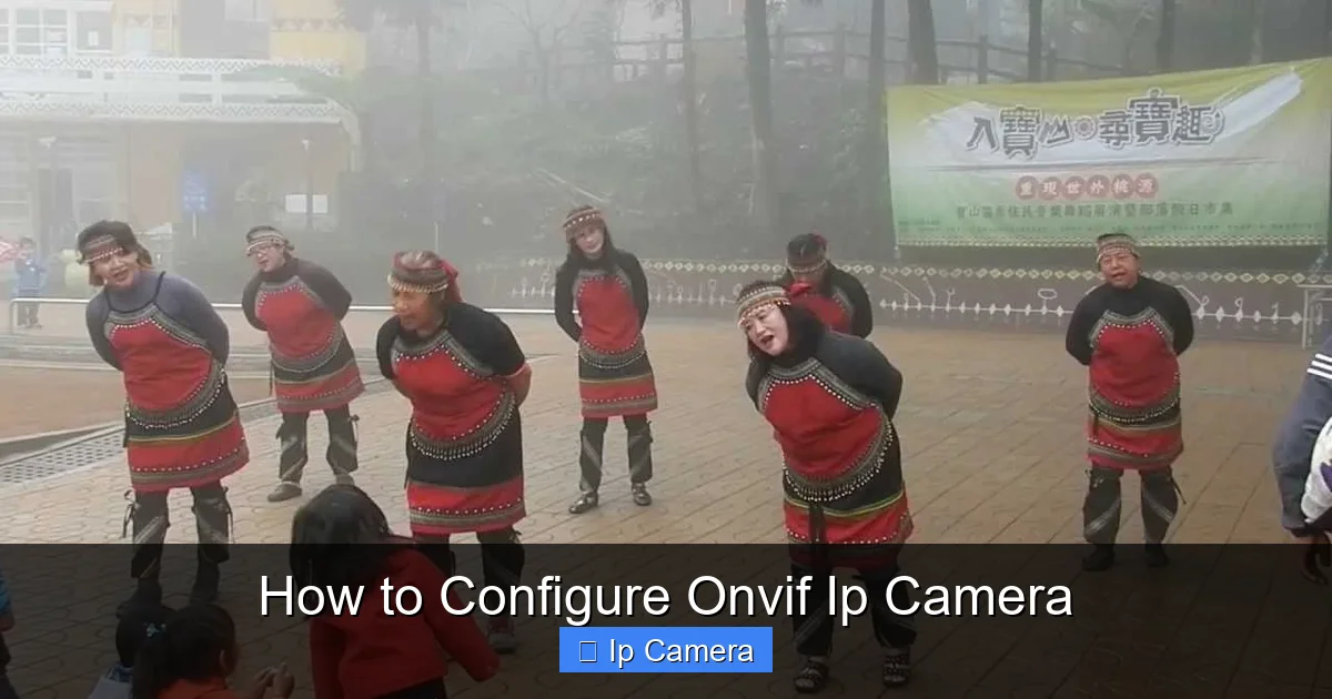 How to Configure Onvif Ip Camera