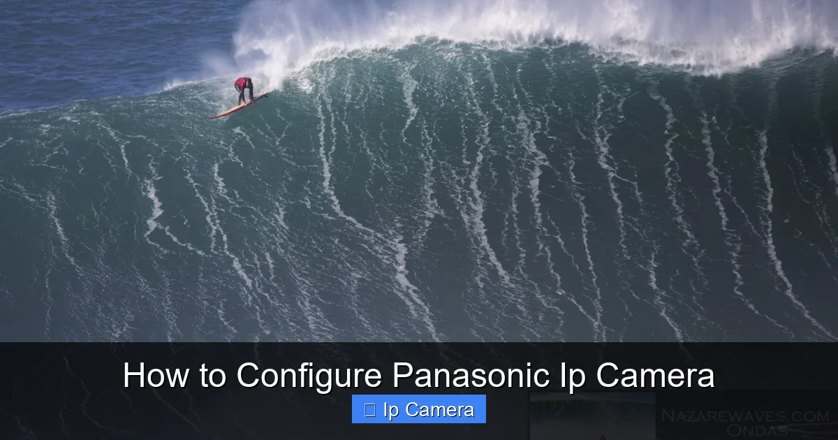 How to Configure Panasonic Ip Camera