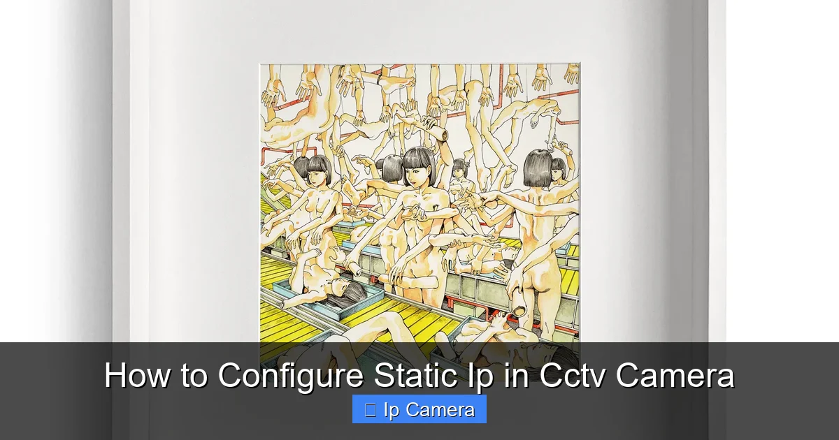 How to Configure Static Ip in Cctv Camera