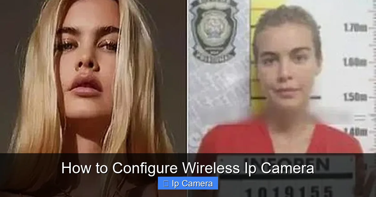 How to Configure Wireless Ip Camera