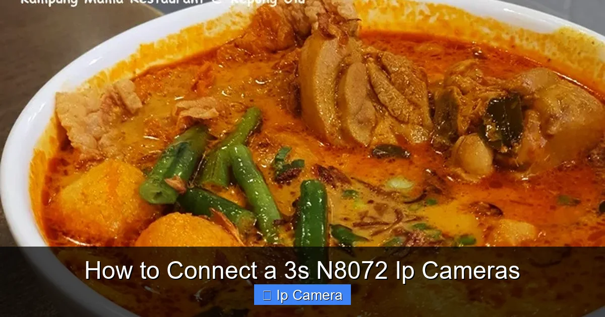 How to Connect a 3s N8072 Ip Cameras