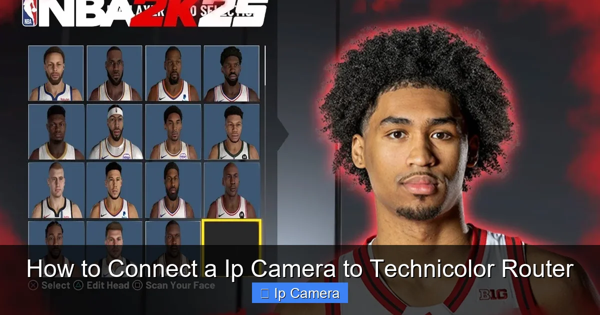 How to Connect a Ip Camera to Technicolor Router