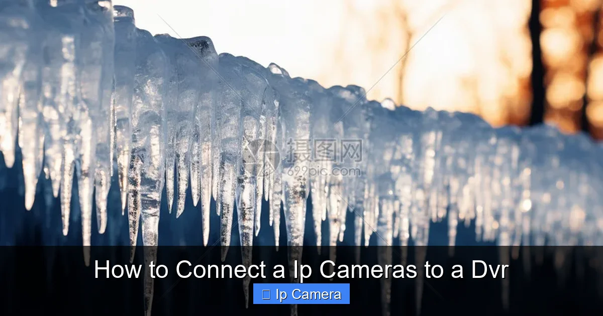 How to Connect a Ip Cameras to a Dvr