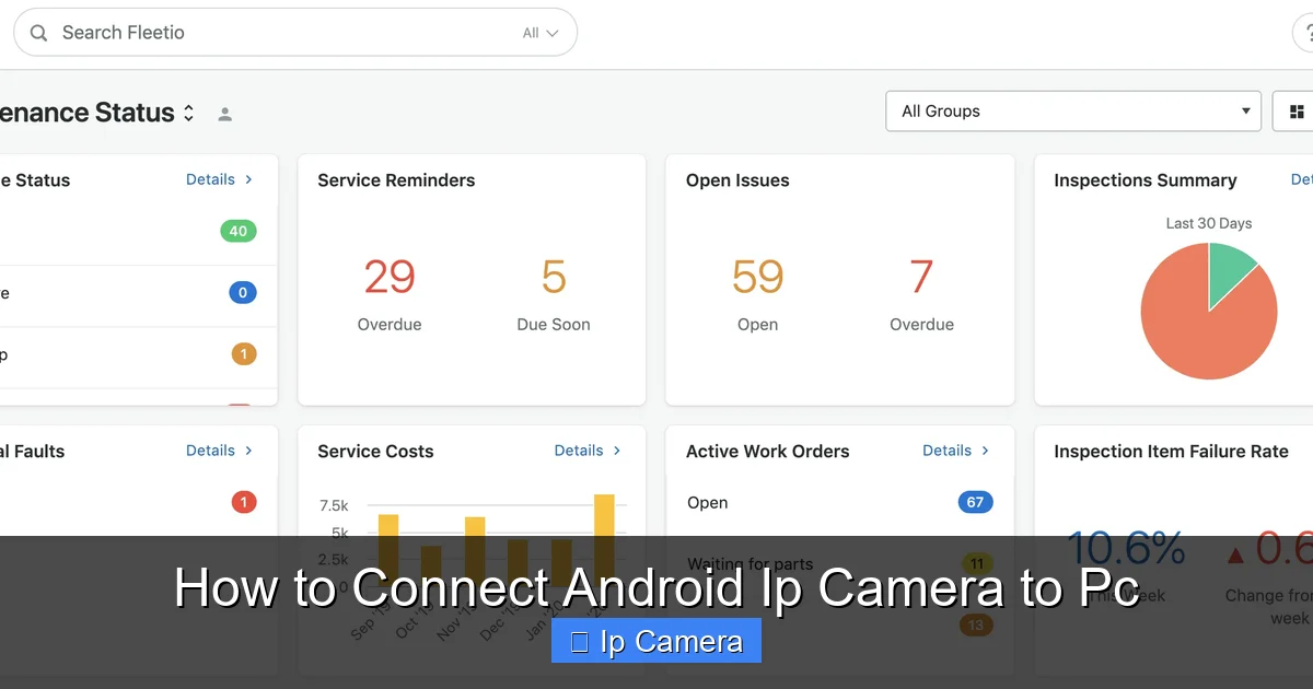 How to Connect Android Ip Camera to Pc