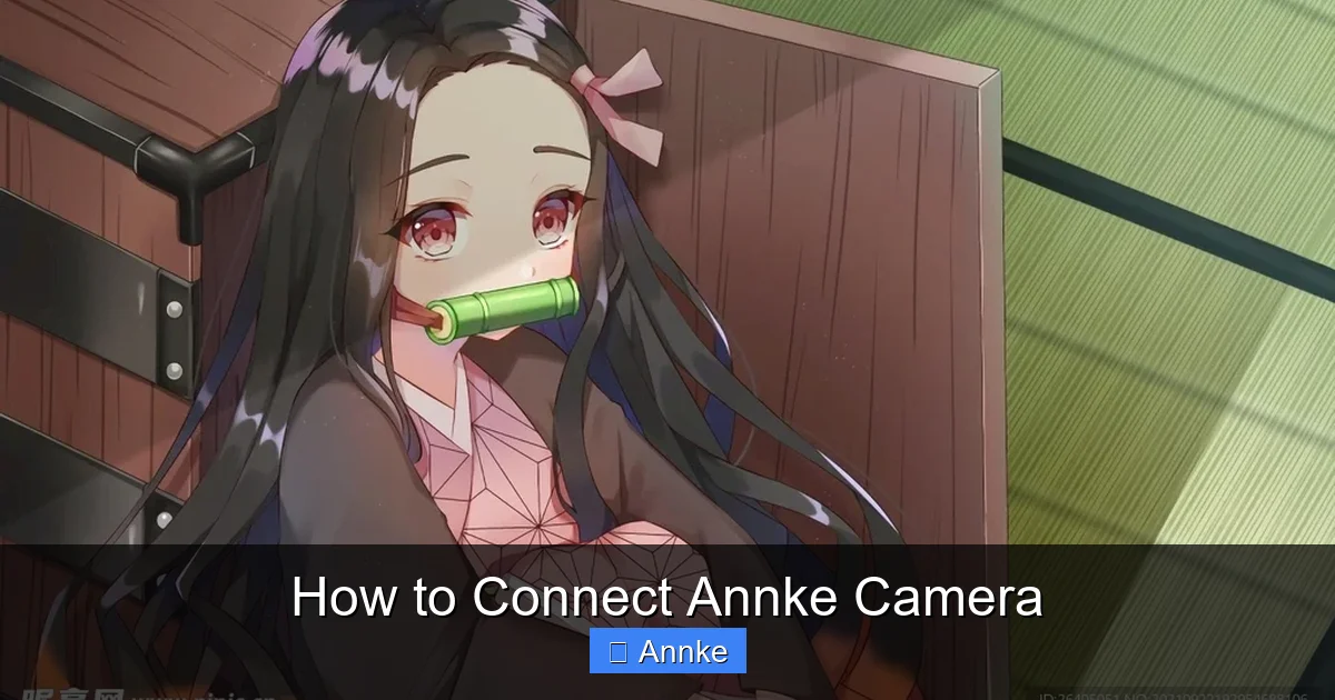 How to Connect Annke Camera