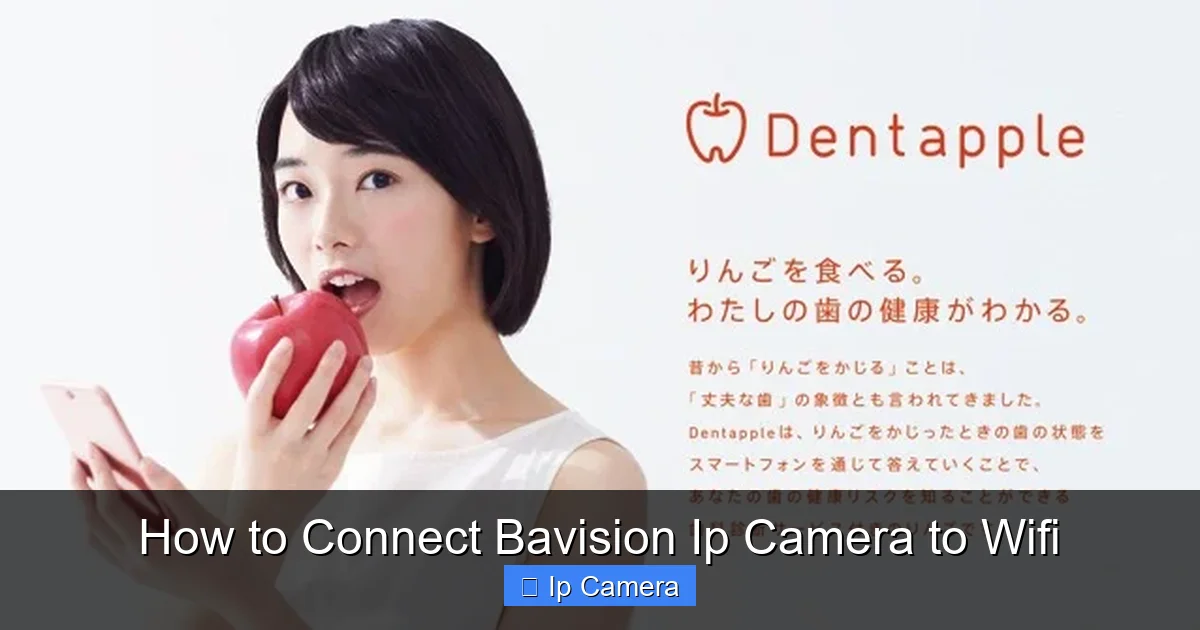 How to Connect Bavision Ip Camera to Wifi