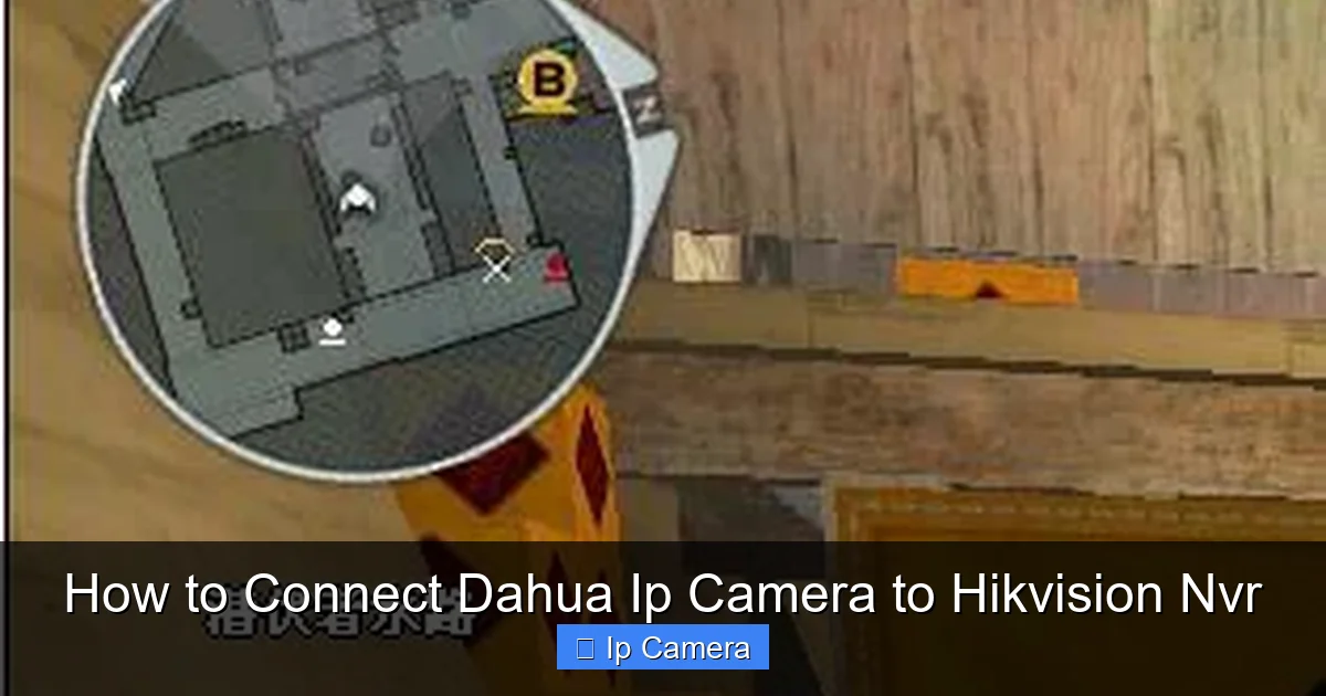 How to Connect Dahua Ip Camera to Hikvision Nvr
