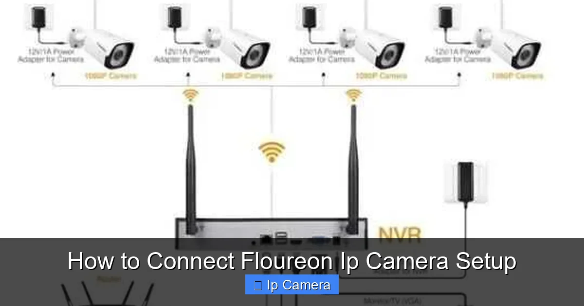 How to Connect Floureon Ip Camera Setup