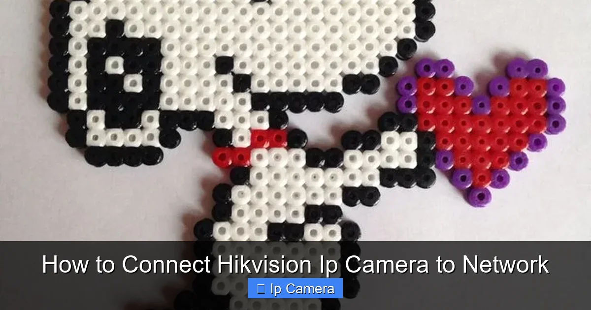 How to Connect Hikvision Ip Camera to Network